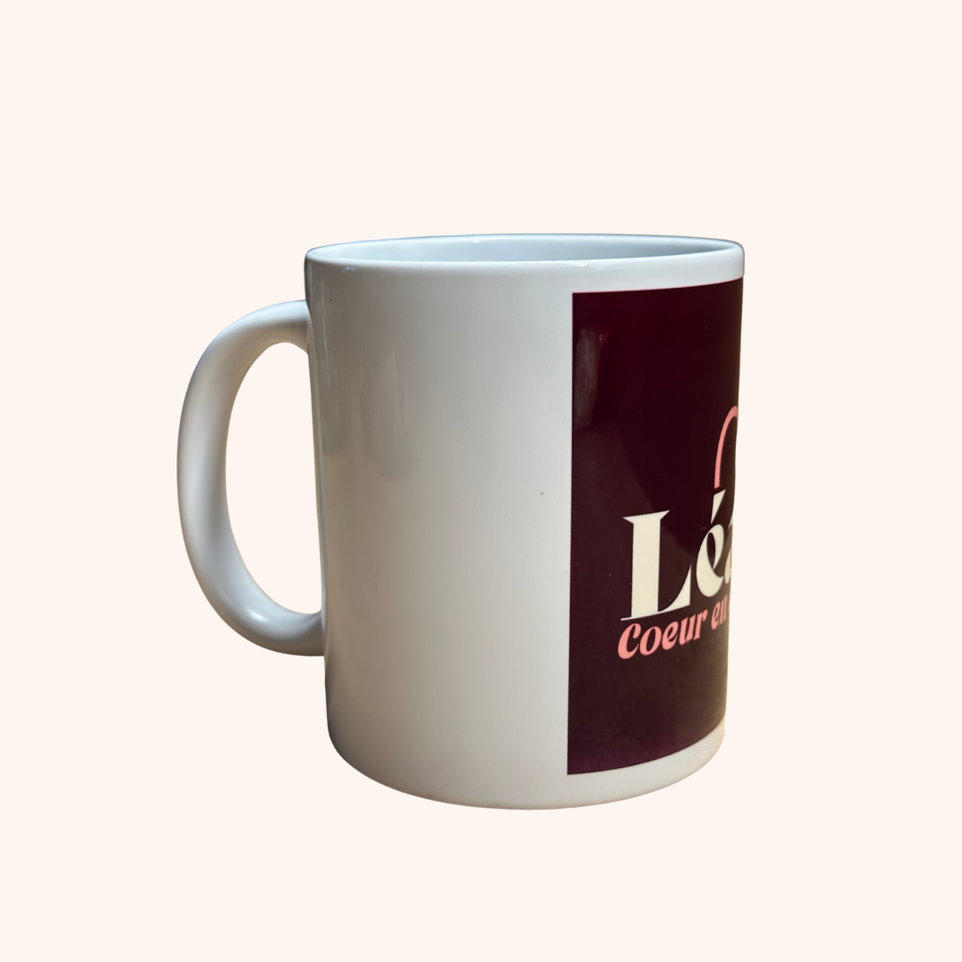 Mug artisanal Léa Cœur en Action